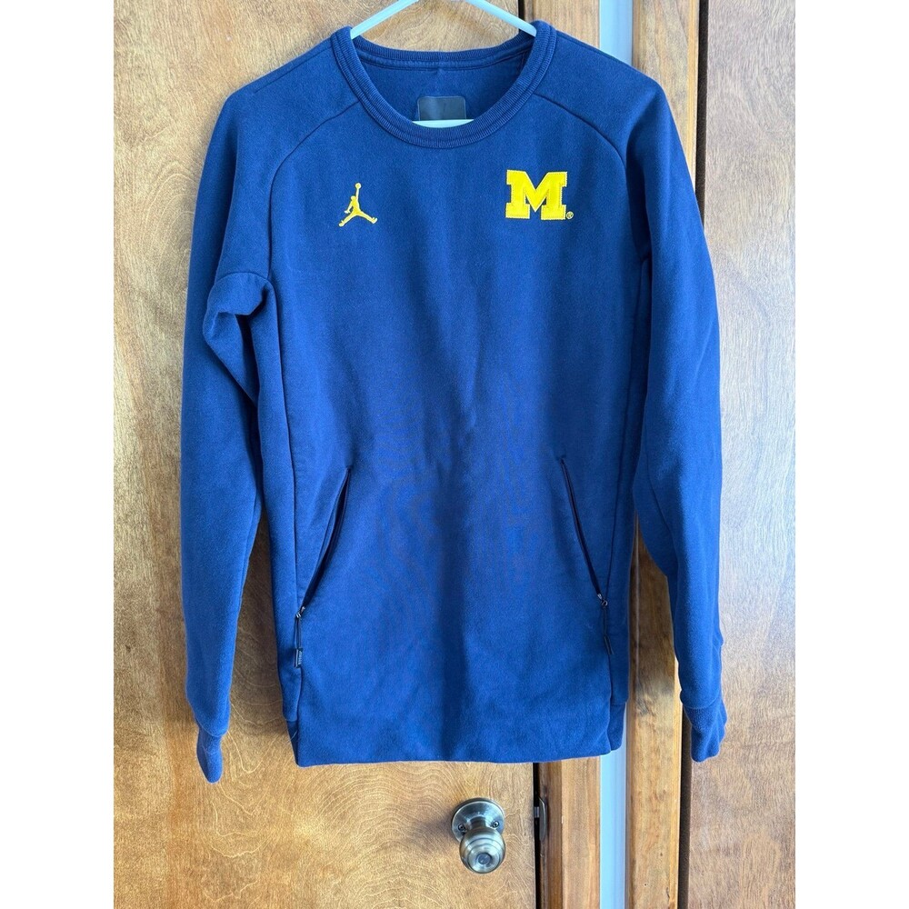 Women’s Air Jordan University of Michigan Heavyweight Sweatshirt Sz. Small